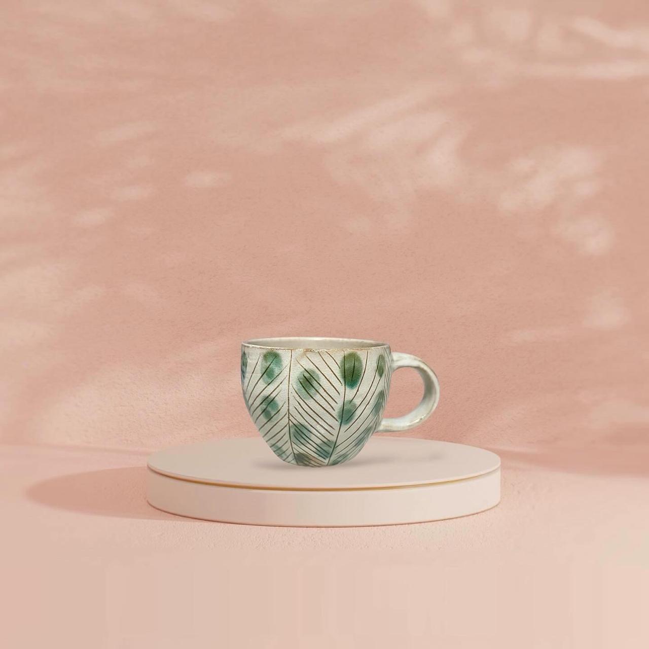 Hand Painted Espresso Cup