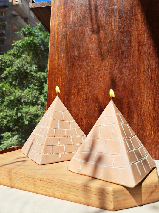 pyramid Candle - Crafted Galleria