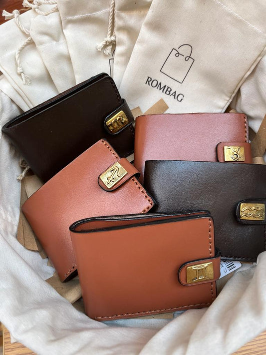 Star Sign Leather Wallet - Crafted Galleria